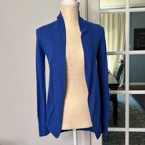 TARGET Merona BLUE knit cardigan, size XS